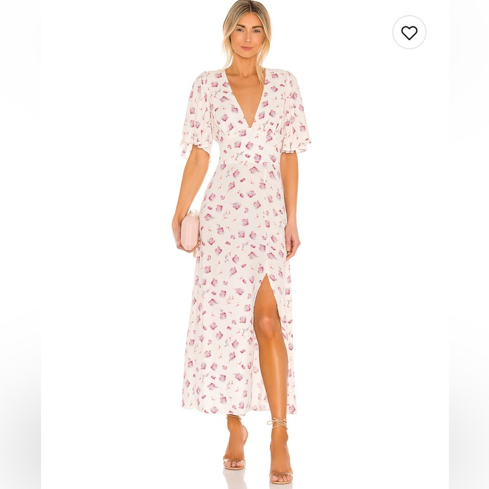 AFRM - Zelda Dress in Blanc Blush Floral